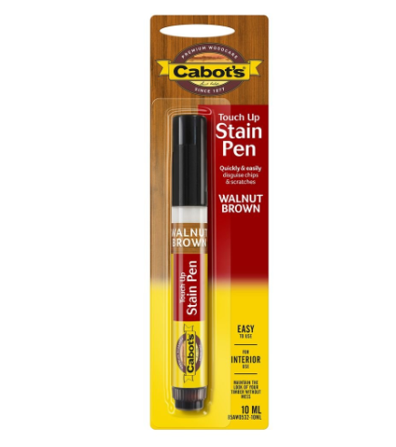 repair scratches on timber floors cabot’s 10ml touch up stain pen walnut brown