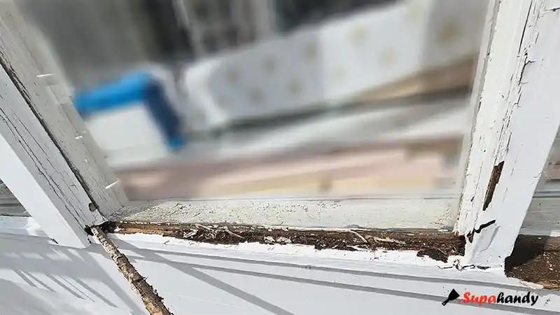 Rotted Window Frame