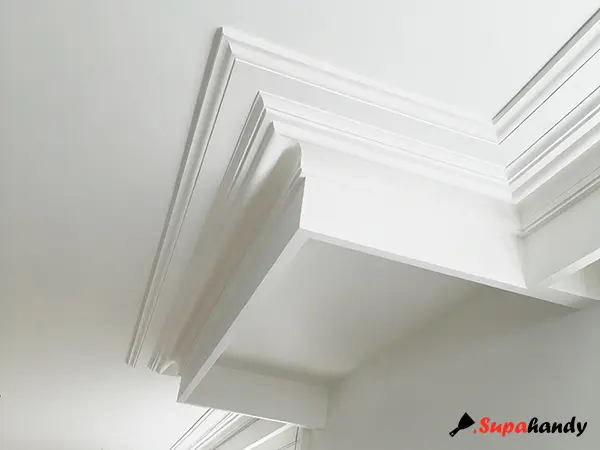Paddington-style cornice on the air-condition unit installed by Supahandy in year 2020