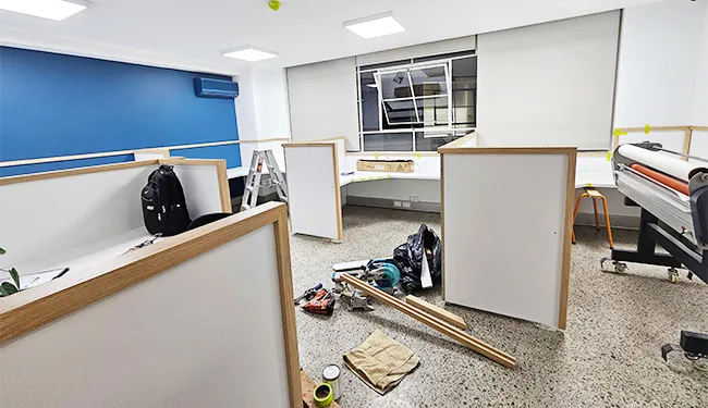 Custom build office workstation by Supahandy